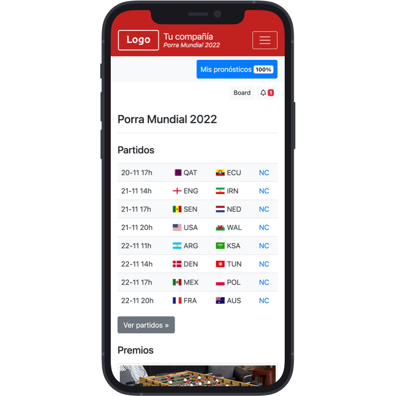 Instalar como aplicación - Copa Mundial 2022
